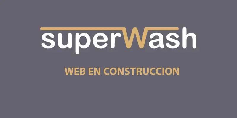 SuperWash Lavanderías, estamos realizando una nueva web.